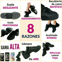 Tenis Especiales de Baile marca Sansha - Tutto Nero